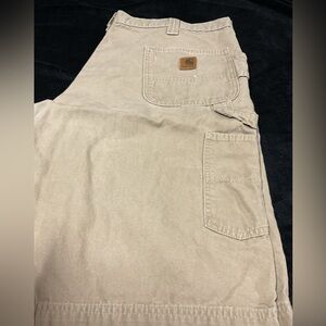 Carhartt Men's Beige Cargo Shorts